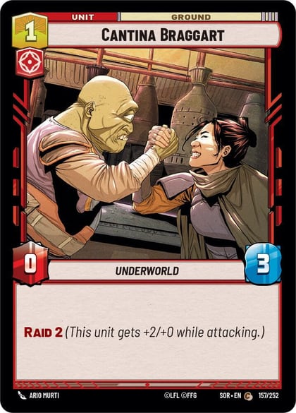 Cantina Braggart, Spark of Rebellion 157/252