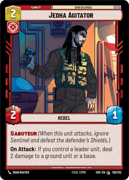 Jedha Agitator, Spark of Rebellion 158/252