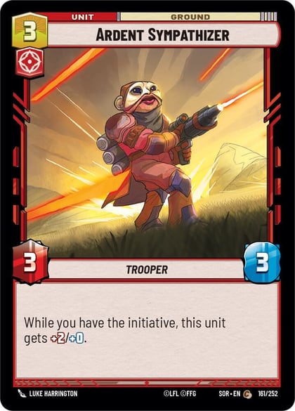 Ardent Sympathizer, Spark of Rebellion 161/252