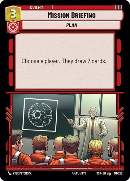 Mission Briefing, Spark of Rebellion 171/252
