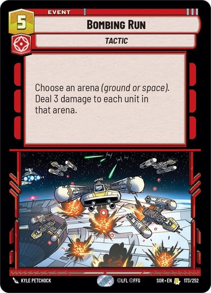Bombing Run, Spark of Rebellion 173/252