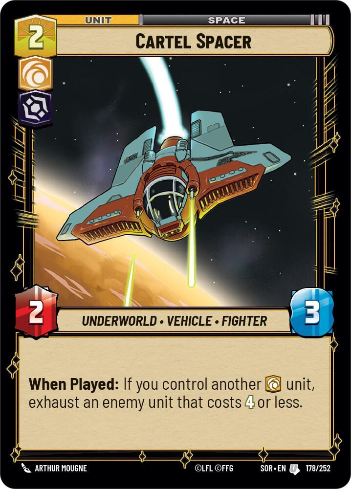 Cartel Spacer, Spark of Rebellion 178/252