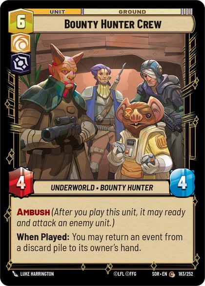 Bounty Hunter Crew, Spark of Rebellion 183/252