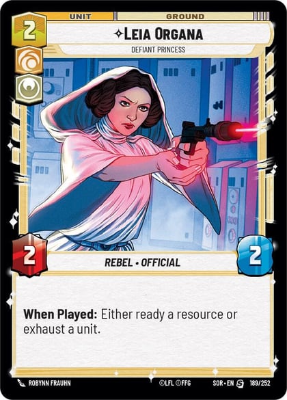Leia Organa - Defiant Princess, Spark of Rebellion 189/252