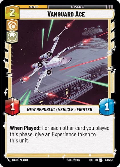 Vanguard Ace, Spark of Rebellion 191/252