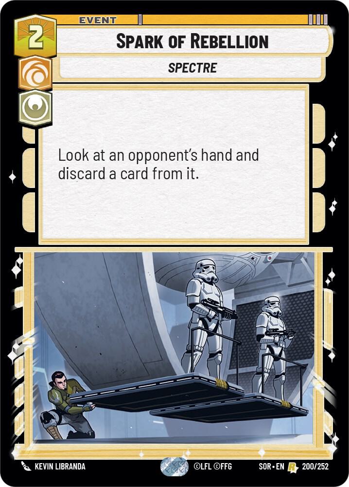 Spark of Rebellion, Spark of Rebellion 200/252