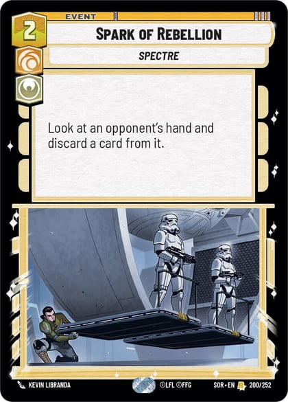 Spark of Rebellion, Spark of Rebellion 200/252