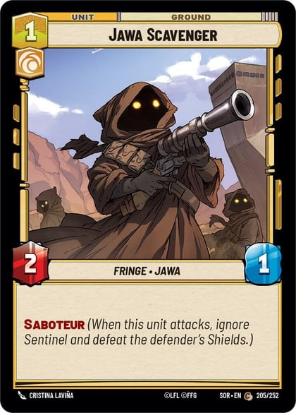 Jawa Scavenger, Spark of Rebellion 205/252