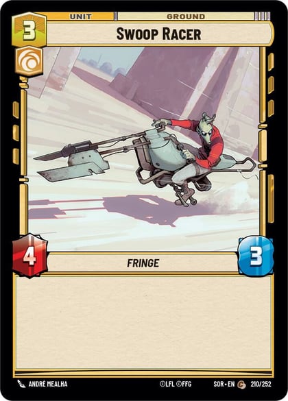 Swoop Racer, Spark of Rebellion 210/252