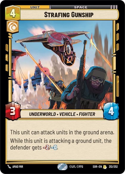 Strafing Gunship, Spark of Rebellion 212/252