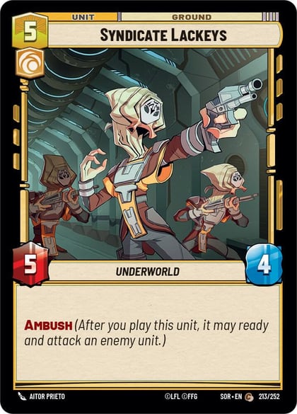 Syndicate Lackeys, Spark of Rebellion 213/252