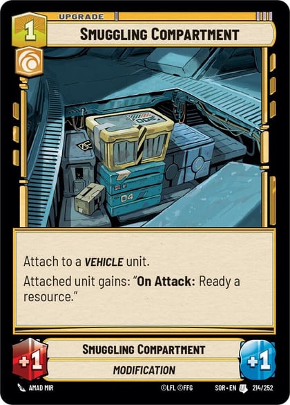 Smuggling Compartment, Spark of Rebellion 214/252