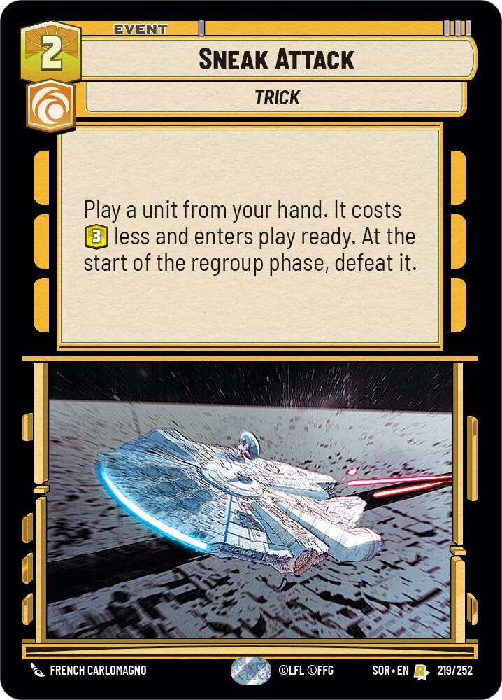 Sneak Attack, Spark of Rebellion 219/252