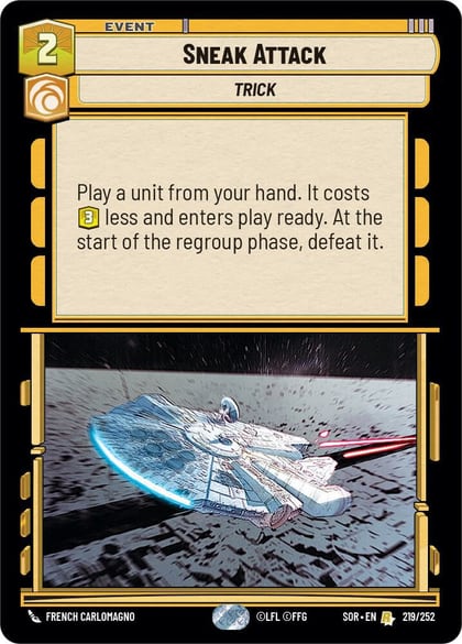 Sneak Attack, Spark of Rebellion 219/252