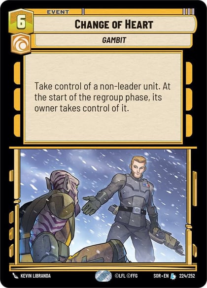 Change of Heart, Spark of Rebellion 224/252