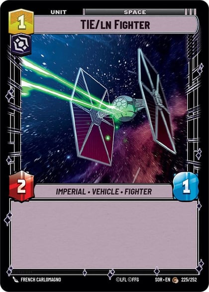 TIE/ln Fighter, Spark of Rebellion 225/252