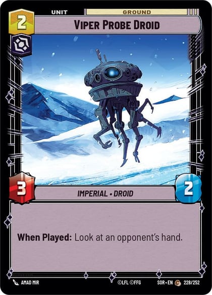 Viper Probe Droid, Spark of Rebellion 228/252