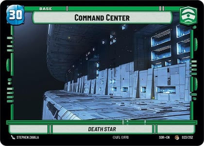 Command Center // Experience, Spark of Rebellion 23 // T01