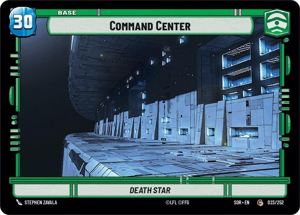 Command Center // Shield, Spark of Rebellion 23 // T02