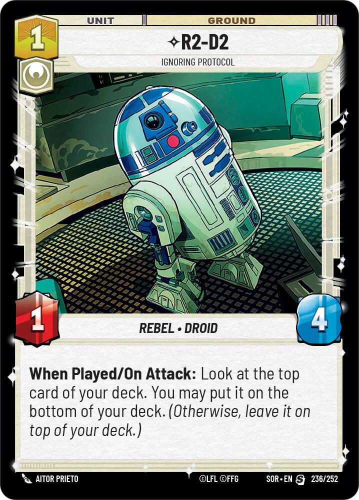 R2-D2 - Ignoring Protocol, Spark of Rebellion 236/252