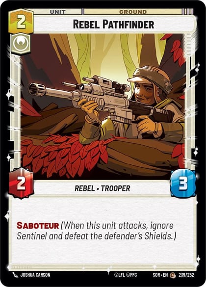 Rebel Pathfinder, Spark of Rebellion 239/252