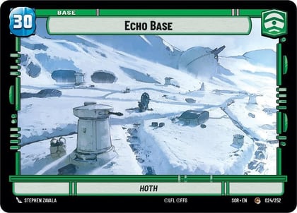 Echo Base // Experience, Spark of Rebellion 24 // T01