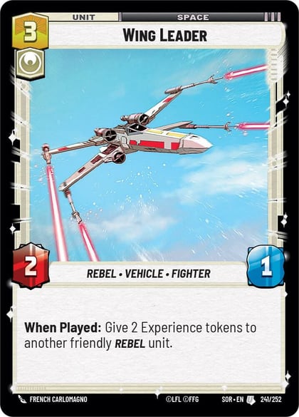 Wing Leader, Spark of Rebellion 241/252