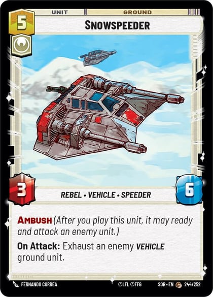 Snowspeeder, Spark of Rebellion 244/252