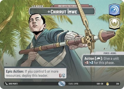 Chirrut Imwe - One With The Force (Showcase), Spark of Rebellion 256
