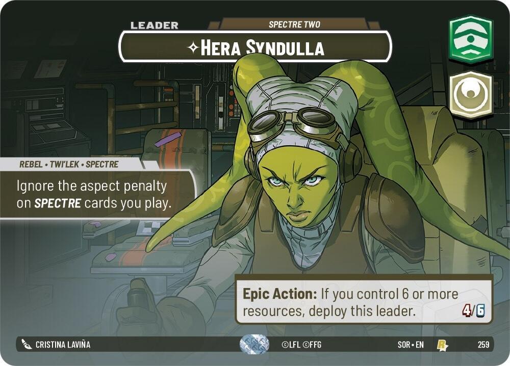 Hera Syndulla - Spectre Two (Showcase), Spark of Rebellion 259