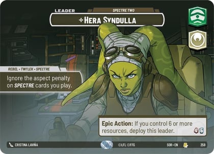 Hera Syndulla - Spectre Two (Showcase), Spark of Rebellion 259
