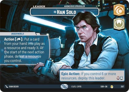 Han Solo - Audacious Smuggler (Showcase), Spark of Rebellion 267