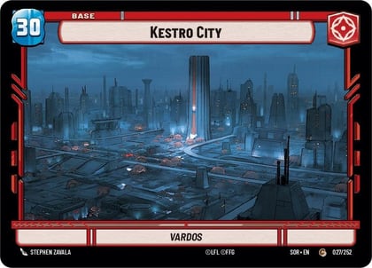 Kestro City // Experience, Spark of Rebellion 27 // T01