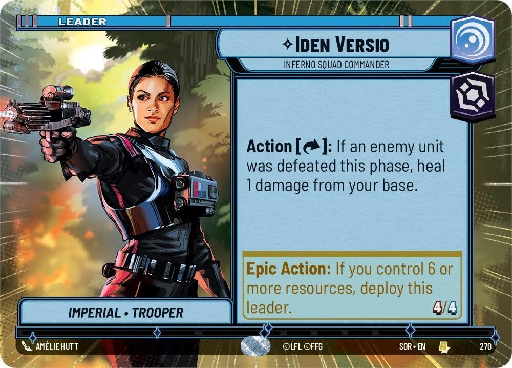 Iden Versio - Inferno Squad Commander (Hyperspace), Spark of Rebellion 270