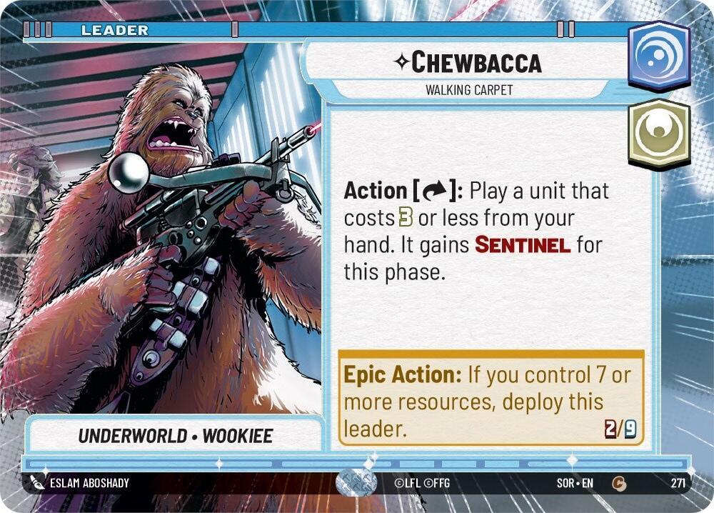 Chewbacca - Walking Carpet (Hyperspace), Spark of Rebellion 271
