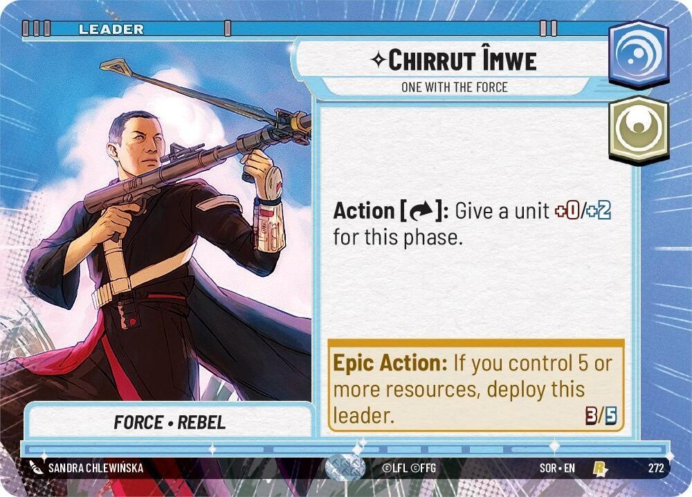 Chirrut Imwe - One With The Force (Hyperspace), Spark of Rebellion 272