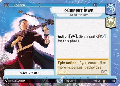Chirrut Imwe - One With The Force (Hyperspace), Spark of Rebellion 272
