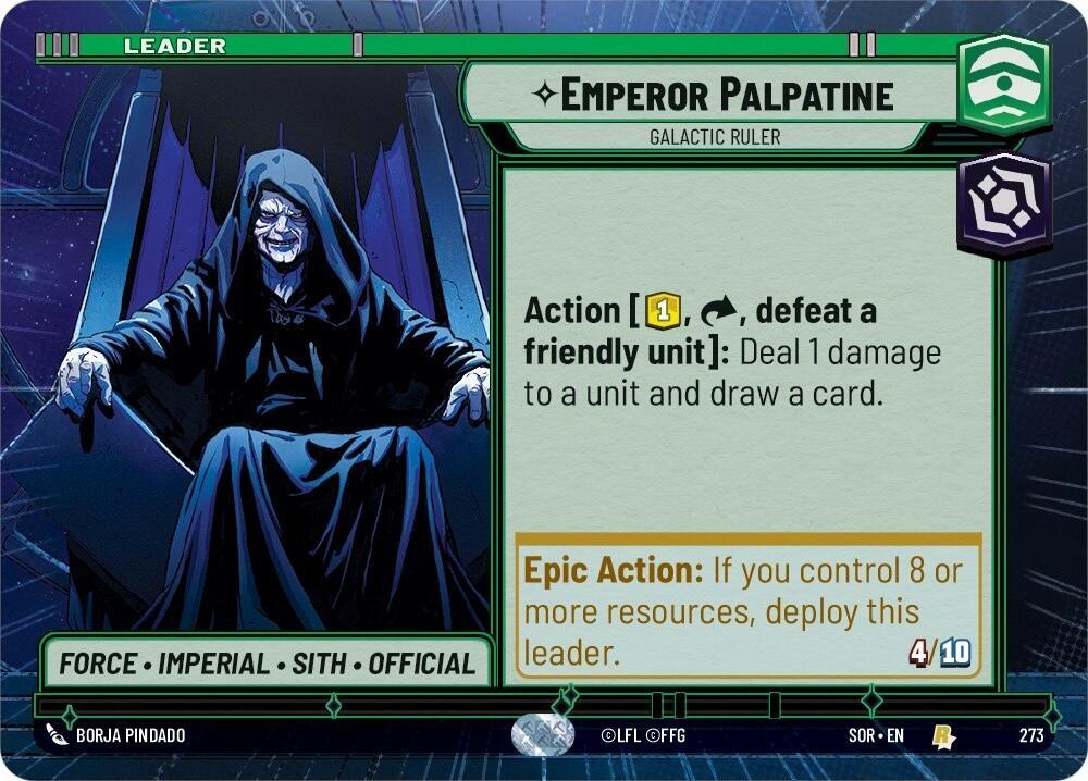 Emperor Palpatine - Galactic Ruler (Hyperspace), Spark of Rebellion 273