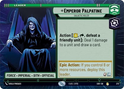 Emperor Palpatine - Galactic Ruler (Hyperspace), Spark of Rebellion 273