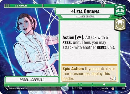 Leia Organa - Alliance General (Hyperspace), Spark of Rebellion 276