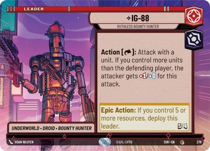 IG-88 - Ruthless Bounty Hunter (Hyperspace), Spark of Rebellion 278