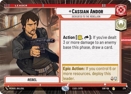Cassian Andor - Dedicated to the Rebellion (Hyperspace), Spark of Rebellion 279