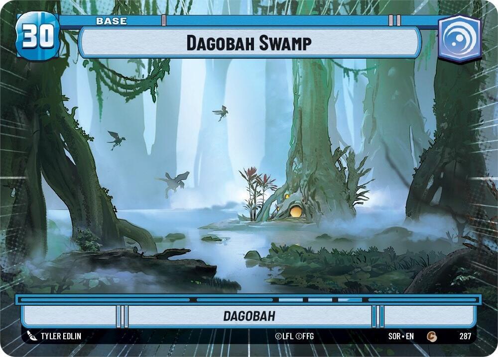 Dagobah Swamp // Shield (Hyperspace), Spark of Rebellion 287 // T04