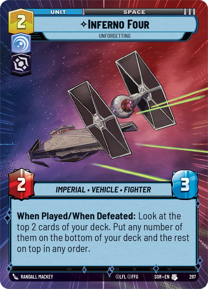 Inferno Four - Unforgetting (Hyperspace), Spark of Rebellion 297