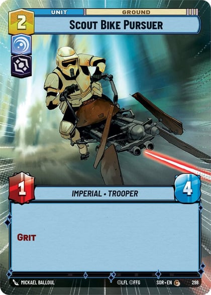 Scout Bike Pursuer (Hyperspace), Spark of Rebellion 298
