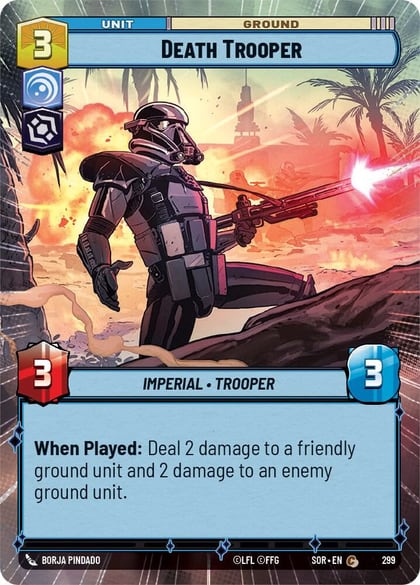 Death Trooper (Hyperspace), Spark of Rebellion 299
