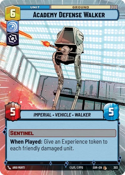 Academy Defense Walker (Hyperspace), Spark of Rebellion 303