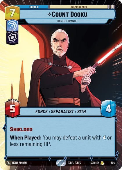 Count Dooku - Darth Tyranus (Hyperspace), Spark of Rebellion 304