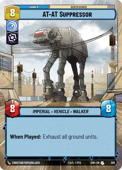 AT-AT Suppressor (Hyperspace), Spark of Rebellion 305
