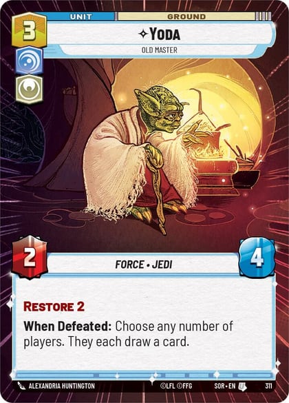 Yoda - Old Master (Hyperspace), Spark of Rebellion 311